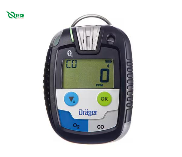 Máy đo khí đơn Drager Pac 8500 O2-CO (0 – 25 Vol.-% O2 | 0 – 2,000 ppm CO)