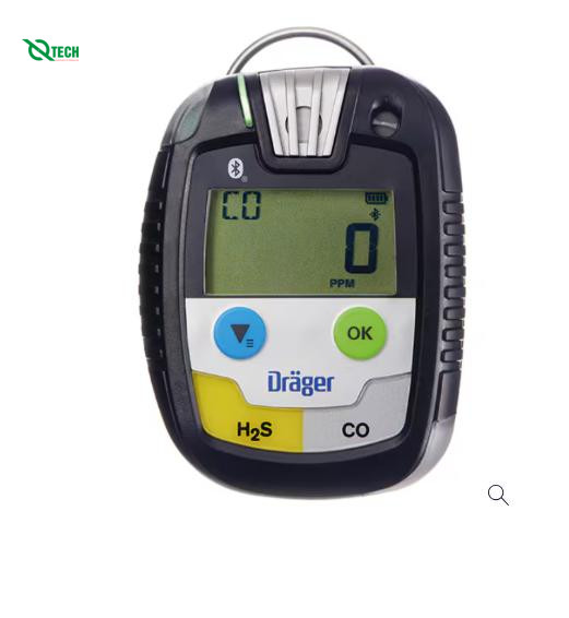 Máy đo khí đơn Drager Pac 8500 H2S-CO (0 – 100 ppm H2S | 0 – 2,000 ppm CO)