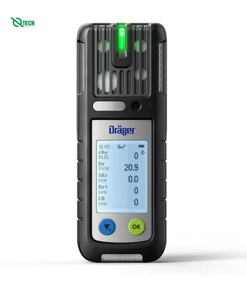 Máy dò đa khí Drager X-am 2800 Ex, O2, CO, H2S (có bộ sạc)