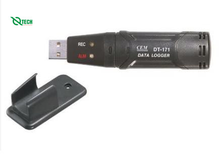 Bộ ghi dữ liệu Nhiệt độ & Độ ẩm CEM DT-171F (-40~70℃; 0~100%RH)