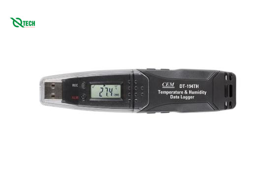 Bộ ghi dữ liệu nhiệt độ CEM DT-194TK (-200~1370°C, 0.1°C)