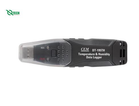 Bộ ghi dữ liệu nhiệt độ, độ ẩm CEM DT-195TH (-40~70°C,0~100%RH)