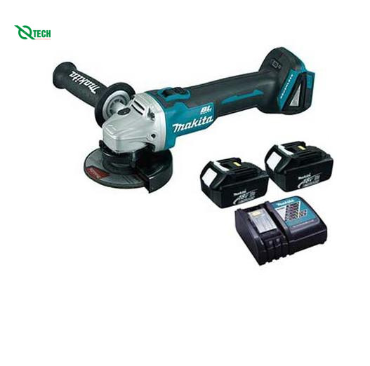Máy mài góc dùng pin MAKITA DGA408RTJ1 (18V:5Ah)