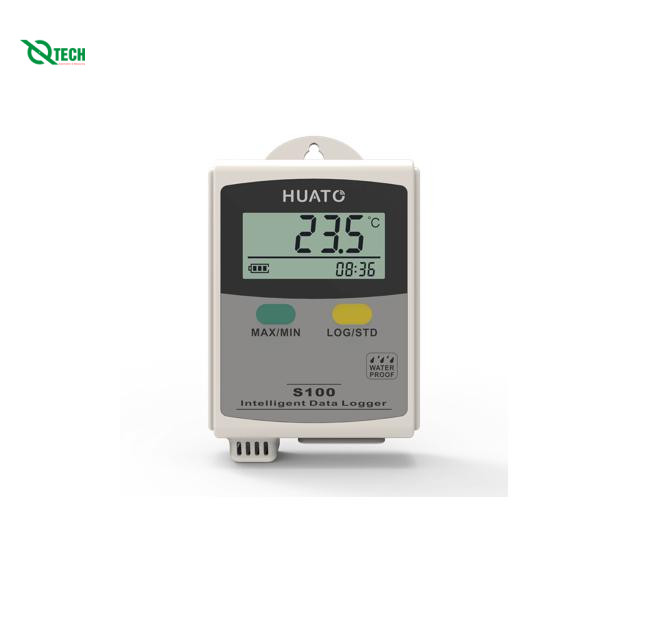 Nhiệt kế và độ ẩm tự ghi HUATO S100-TH (-20~+70℃)