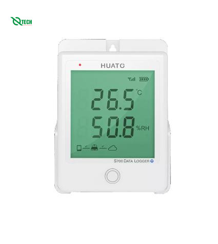 Thiết bị đo và ghi dữ liệu nhiệt độ kép không dây HUATO S700-EX-WiFi (-20~60℃, 0%RH~95%RH, WIFI)