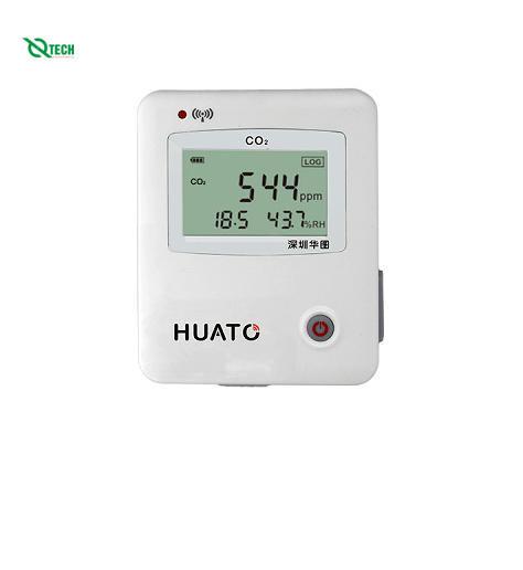 Thiết bị đo và ghi dữ liệu nhiệt độ, độ ẩm HUATO S653 (0~5000PPM; -30~+70℃; 0~100%RH)