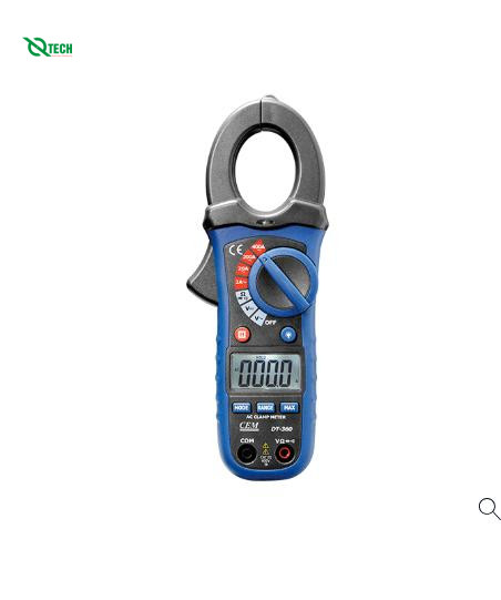 Ampe kìm AC/DC CEM DT-362 (AC/DC-400A/600V)