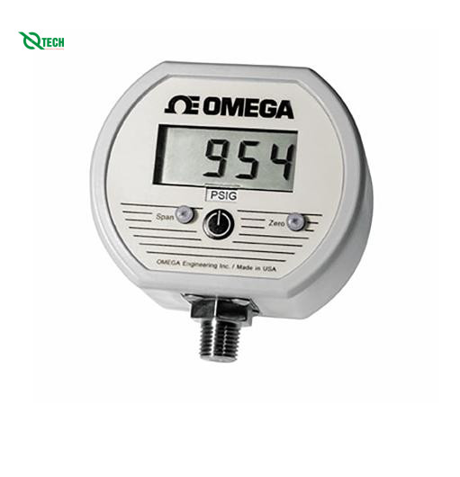 Đồng hồ đo áp suất kỹ thuật số với đầu ra, vỏ NEMA 4X OMEGA DPG1100L-500G (Gauge, 500 psi, NPT Male, 1/4 in)