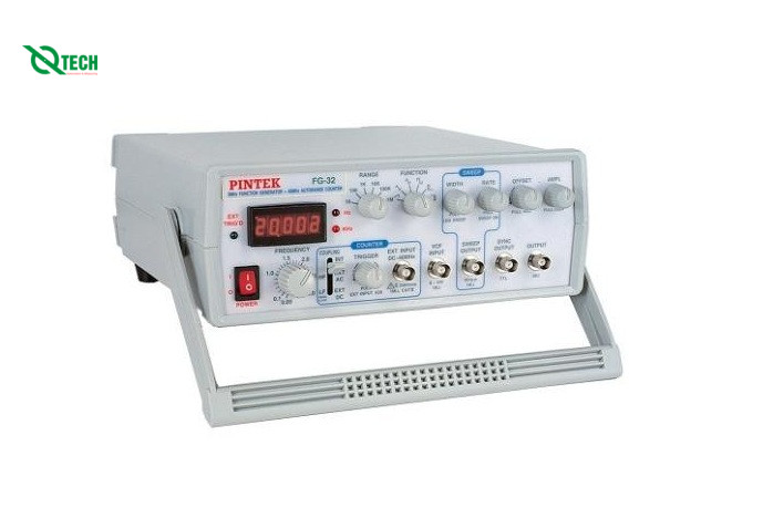 Máy phát xung Pintek FG-32 (3MHz ; 6 Function , 6 Range / 60MHz Auto Counter)