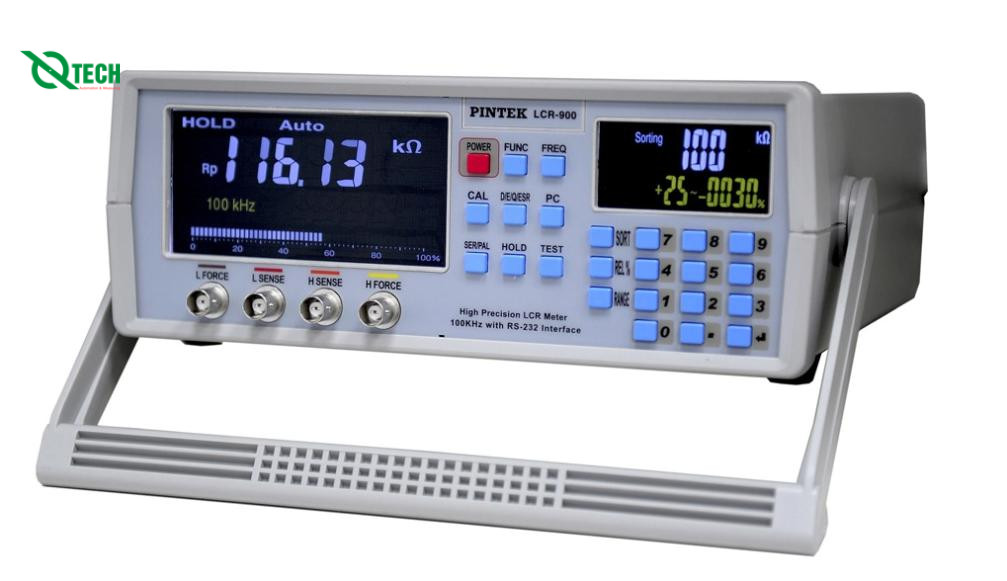 Thiết bị đo LCR Pintek LCR-900 (LCR Meter, 100KHz, USB)