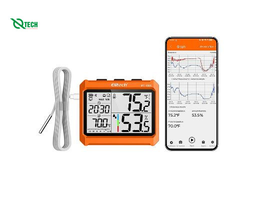 Nhiệt ẩm kế điện tử Bluetooth Elitech IPT-100S (-20°C ~ 70°C, -10°C ~ 50°C)