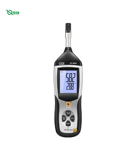 Máy đo Nhiệt độ & Độ ẩm CEM DT-8892 (0℃-90%RH , -30℃~100℃)