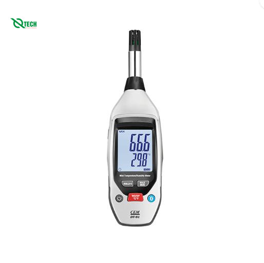 Máy đo Nhiệt độ & Độ ẩm mini CEM DT-91 (-20~60℃;0~100%RH)