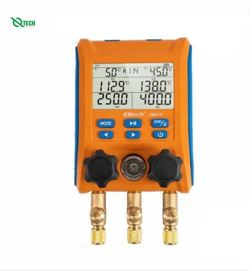 Đồng hồ do áp suất ga lạnh Elitech LMG-10