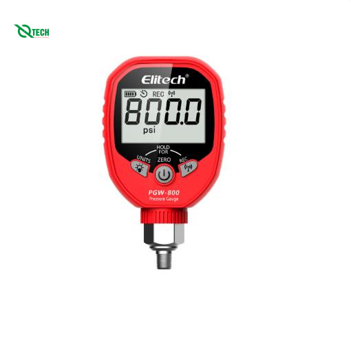Đồng hồ đo áp suất không dây Elitech PGW 800 (0-800psi)