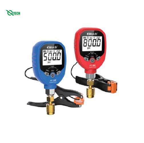 Đồng hồ đo áp suất không dây Elitech PT-500 (0-500 psi)