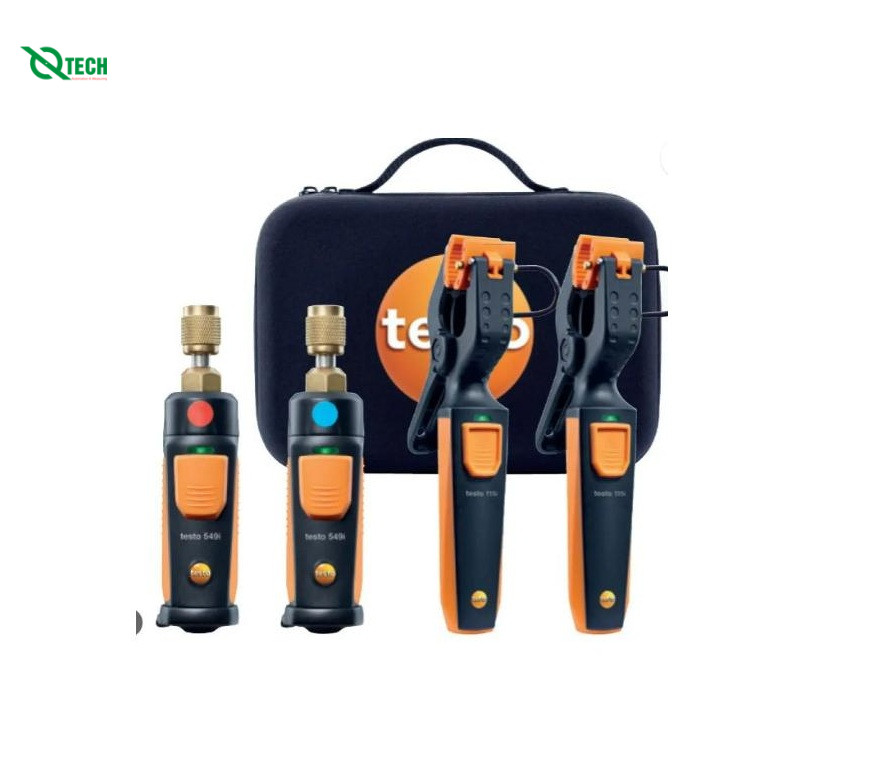 Bộ đầu đo kiểm tra hệ thông điện lạnh Testo 0563 0002 10