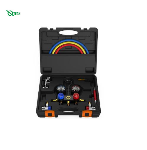 Đồng hồ do áp suất môi chất lạnh Elitech DMG-3 (-14.5-500psi/-14.5-800psi)