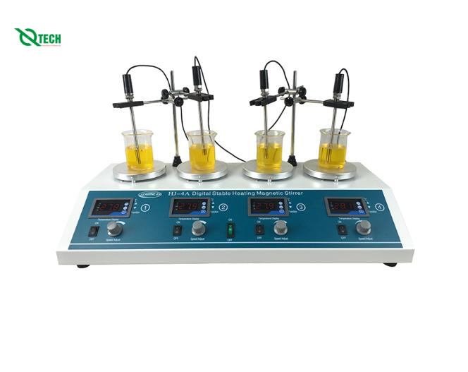 Máy khuấy từ gia nhiệt 6 in 1 Zenith lab HJ-4A (4/6x 25W)