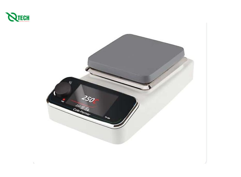 Bếp gia nhiệt kỹ thuật số Cole parmer HP-400-W (325°C; Trắng)