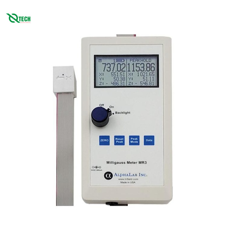Đồng hồ đo điện trở từ 3 trục Alphalab INC MR3