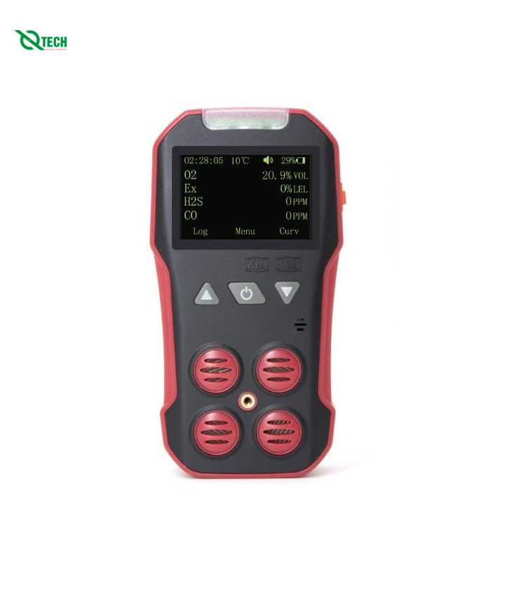 Máy đo đa khí cầm tay BOSEAN CD4 (CO, H2S, O2, LEL, IP65, Dùng trong môi trường hầm mỏ)
