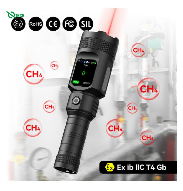 Máy đo từ xa khí mêtan cầm tay sử dụng laser BOSEAN BT-YC101