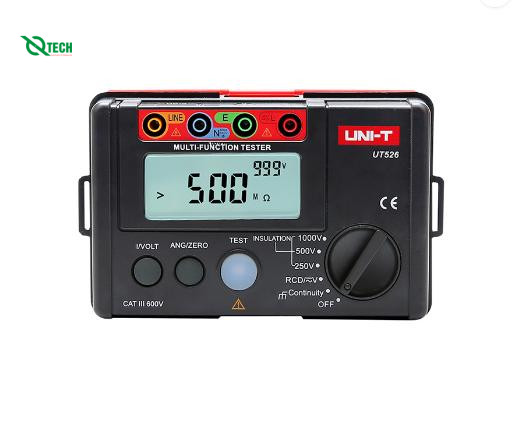 Máy kiểm tra điện đa chức năng UNI-T UT526 (đo cách điện 1000V, dòng dò)