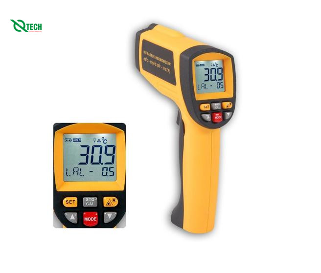 Máy đo nhiệt độ hồng ngoại Benetech GM1150 (-30 ~ 1150 ℃)