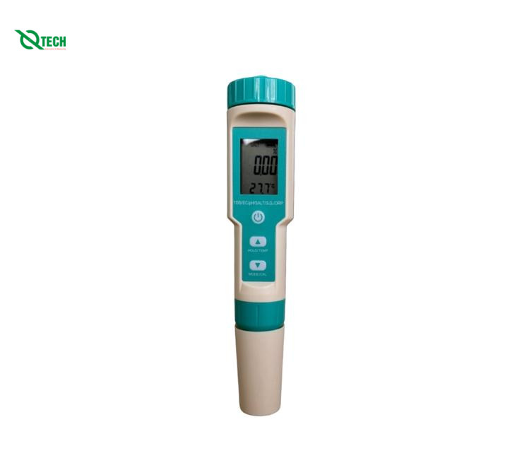 Bút đo 7 trong 1 Total Meter COM600 (7 in 1 Salinity/pH/TDS/EC/ORP/SG/TEMP COM600)