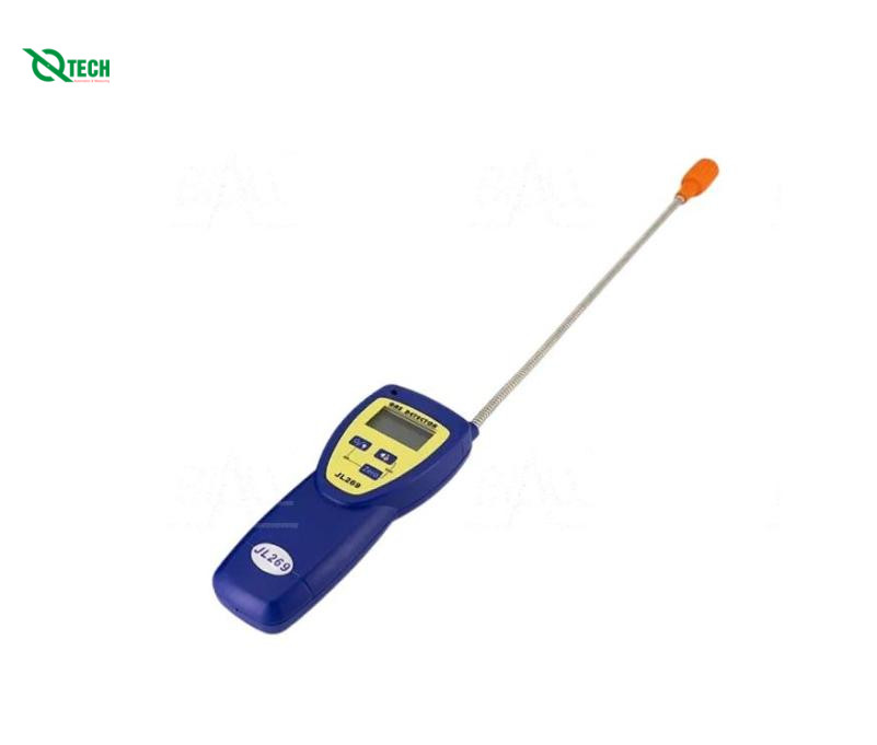 Thiết bị phát hiện rò rỉ khí cầm tay Hanwei JL269 (CH₄: 0–30,000 ppm; C₃H₈: 0–20,000 ppm; H₂: 0–10,000 ppm)