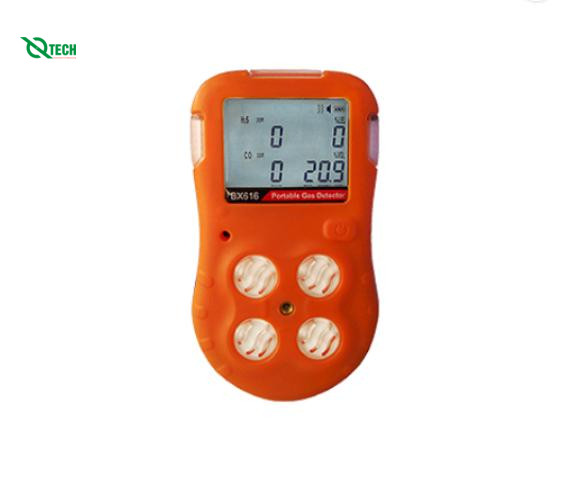 Máy dò đa khí cầm tay Huawei BX616 (O₂: 0–25%VOL, CO: 0–500 ppm, H₂S: 0–100 ppm, Khí cháy: 0–100%LEL)