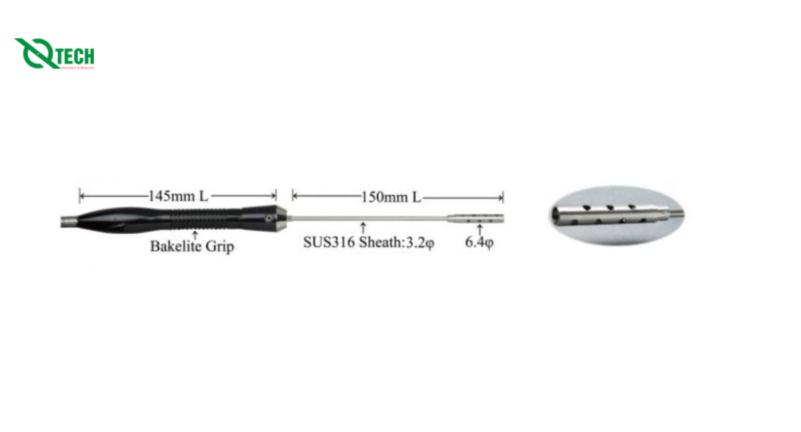 Đầu dò nhiệt độ RTD EZDO SF010 (type K)